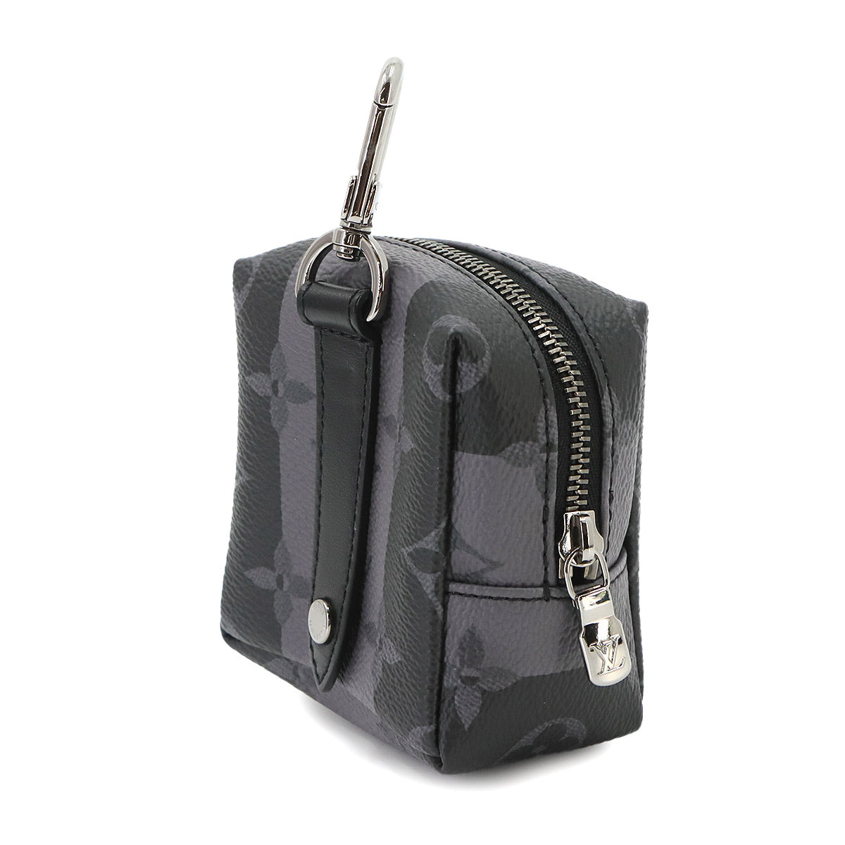 Monogram Eclipse LV Made Squared Pouch Bag Charm MP3224