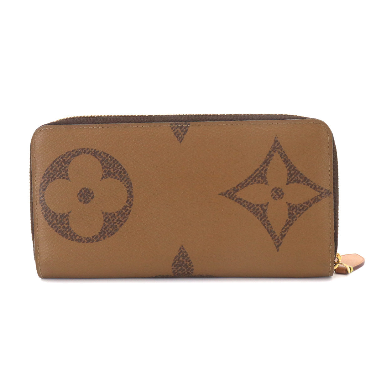 Monogram Giant Reverse Zippy Wallet Brown M67687