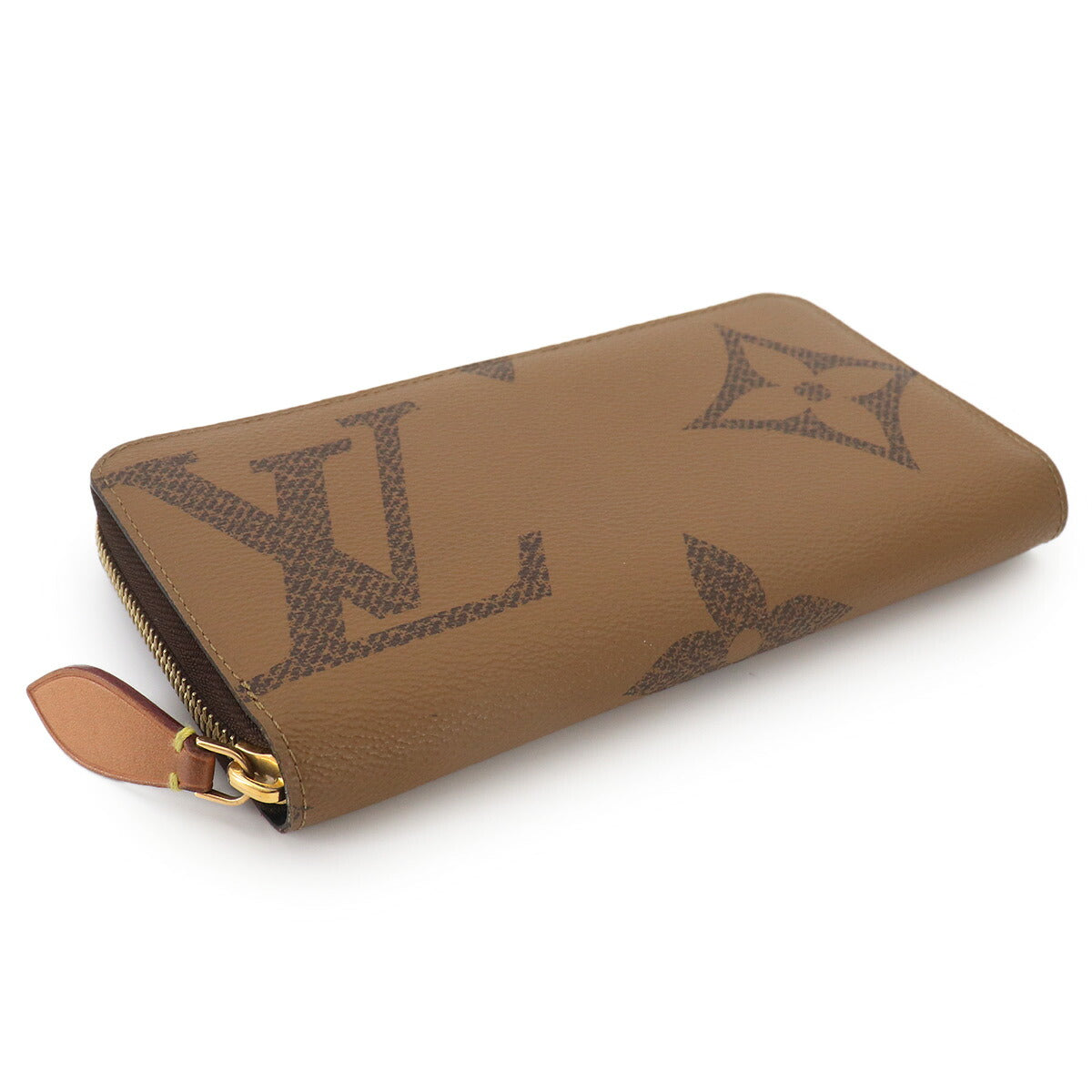 Monogram Giant Reverse Zippy Wallet Brown M67687
