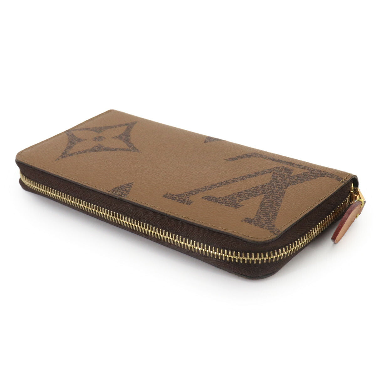 Monogram Giant Reverse Zippy Wallet Brown M67687