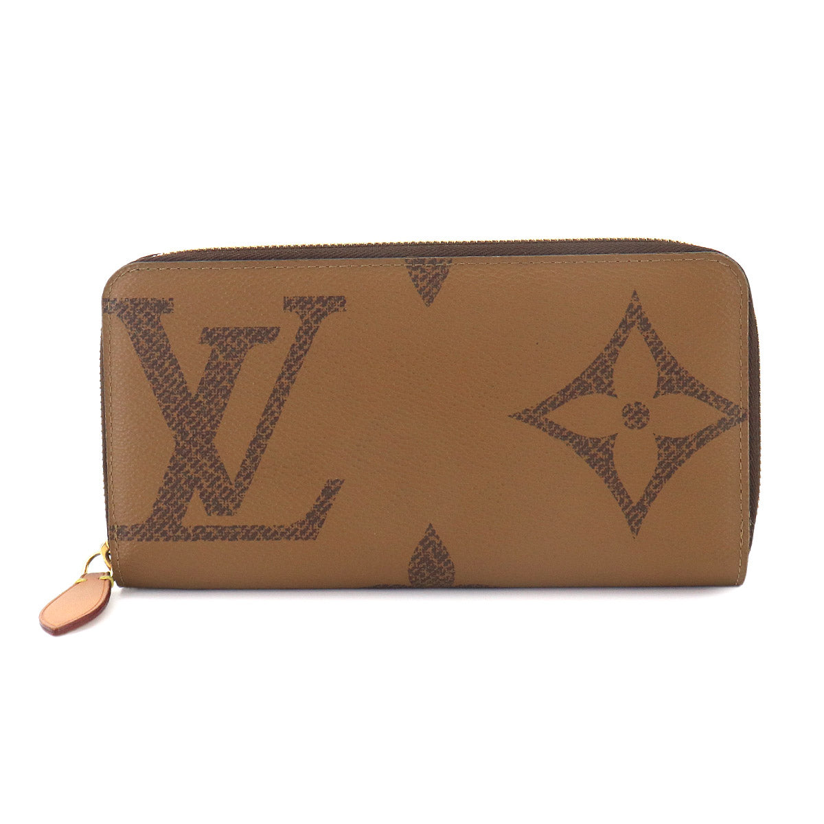Monogram Giant Reverse Zippy Wallet Brown M67687