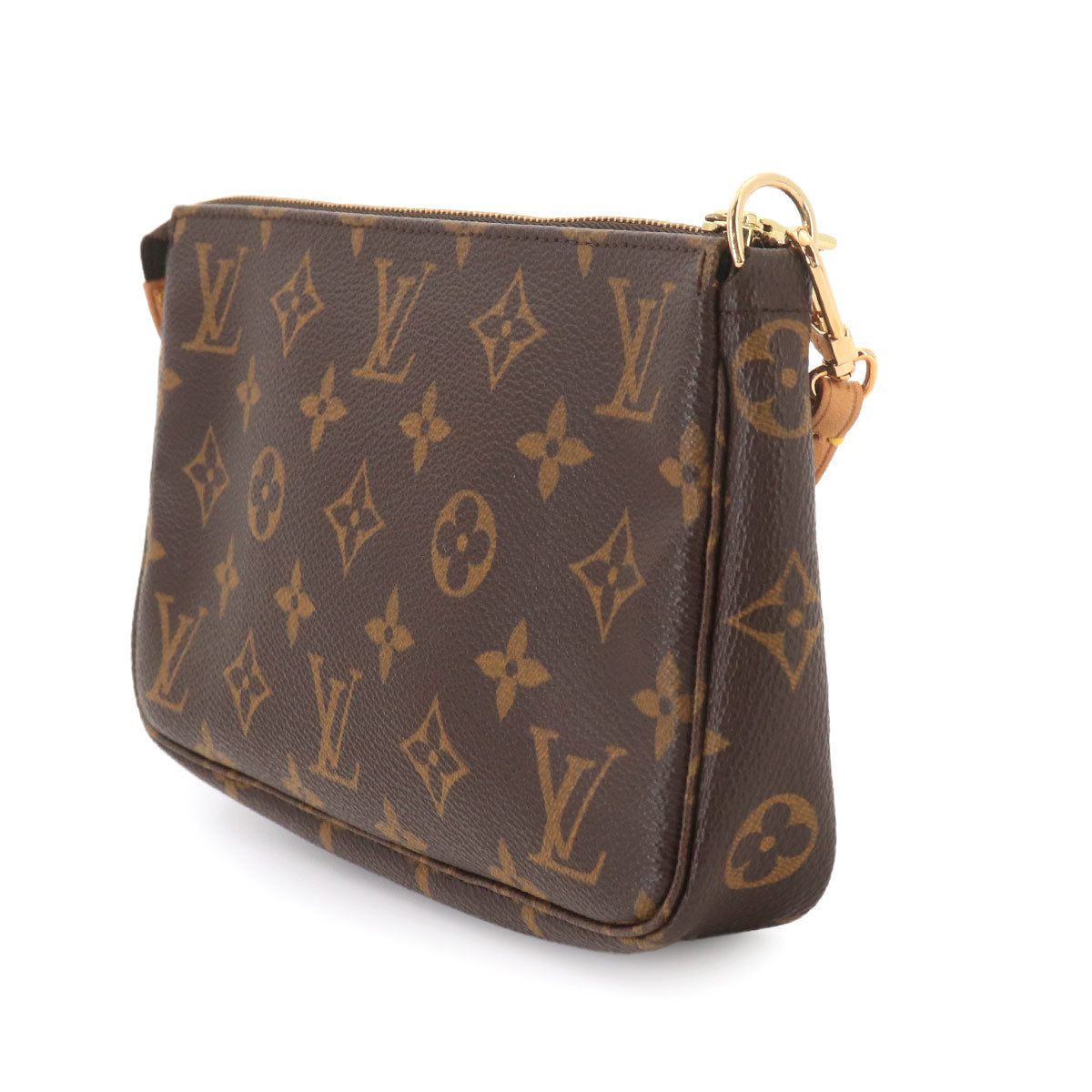 Monogram Pochette Accessoires Hand Bag Pouch Brown M51980