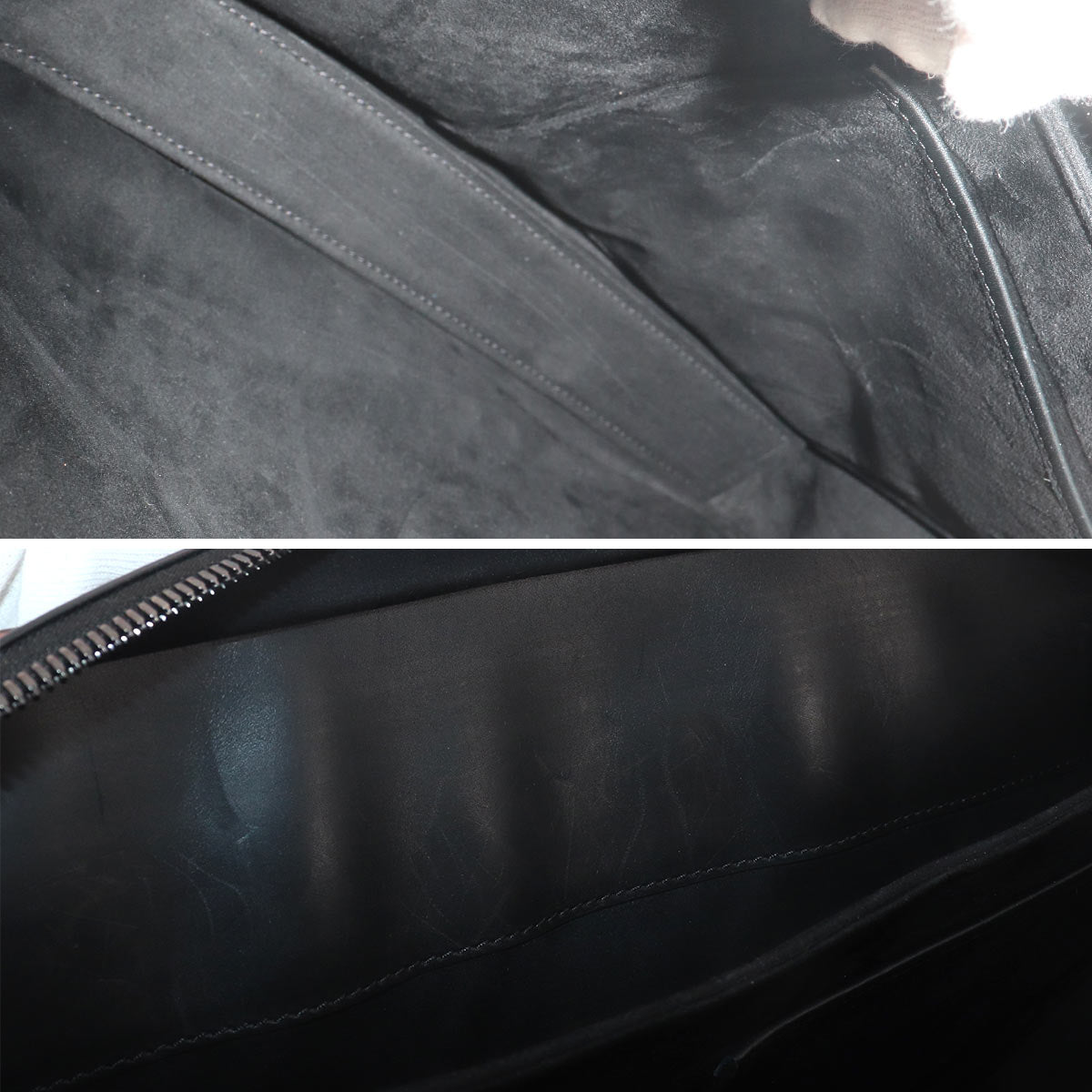 Deux Jours Briefcase Business Shoulder Bag Venezia Leather