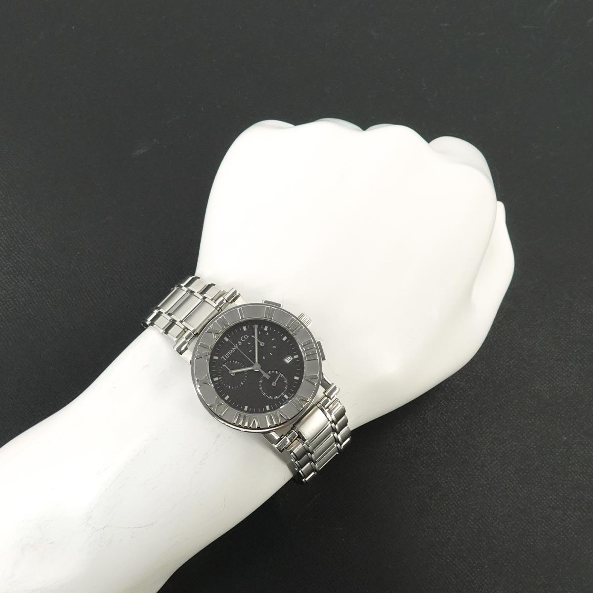 Atlas Chronograph Quartz Gray Dial Mens Watch