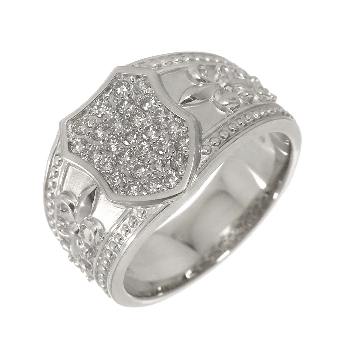Diamond 0.40ct Ring Pt Platinum size8.25(US)