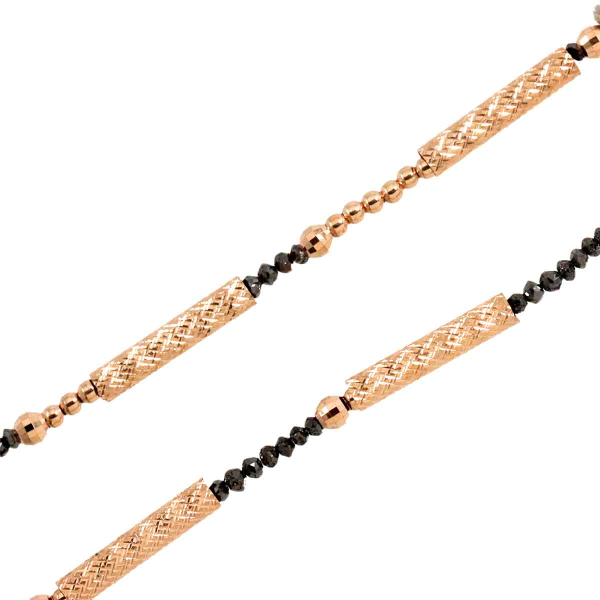 Diamond 4.00ct Necklace 18K PG Pink Gold 750