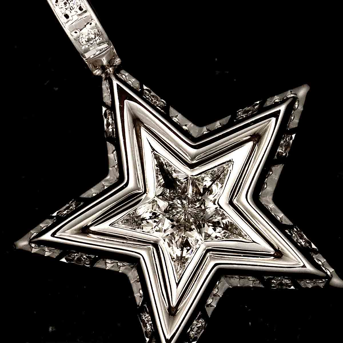 SJX Diamond 0.26ct Pendant Top 18K WG 750