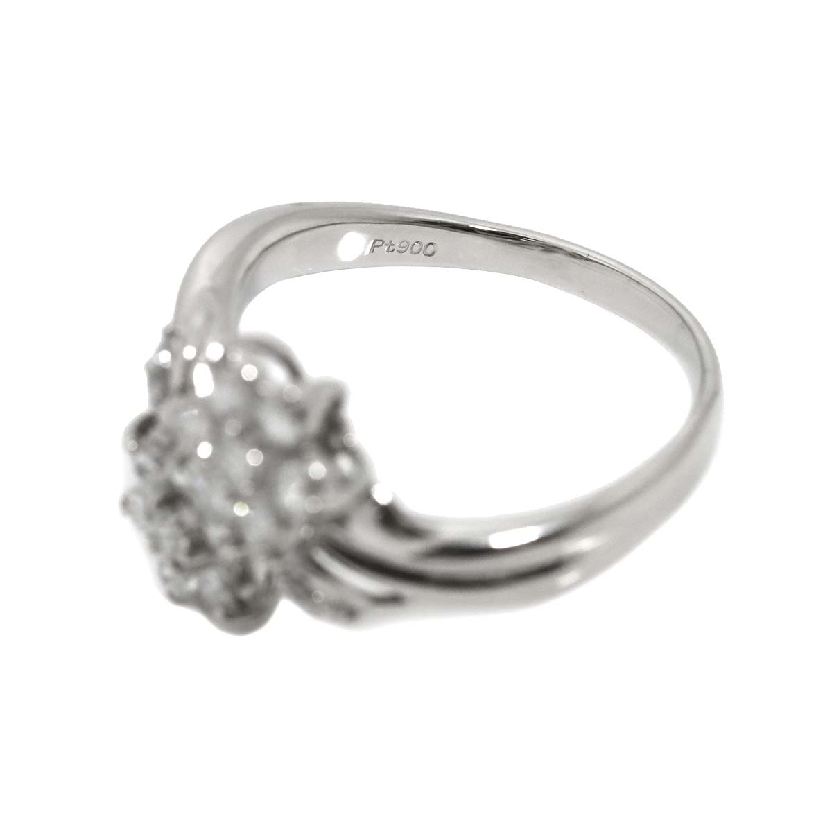 Diamond 1.01ct Ring Pt Platinum size9(US)