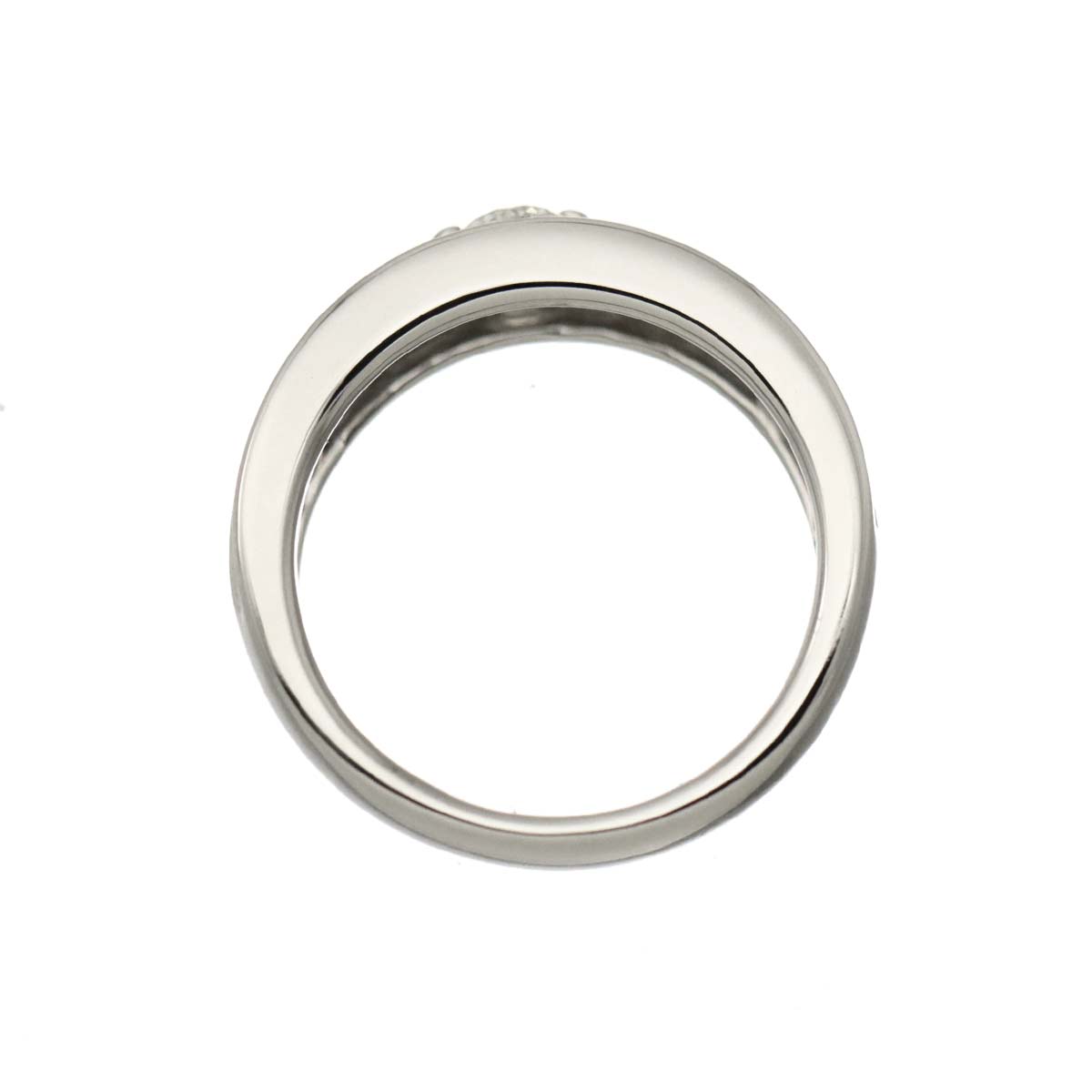 Diamond 0.23ct H/VVS2/EX 0.05ct Ring Pt Platinum size5.25(US)