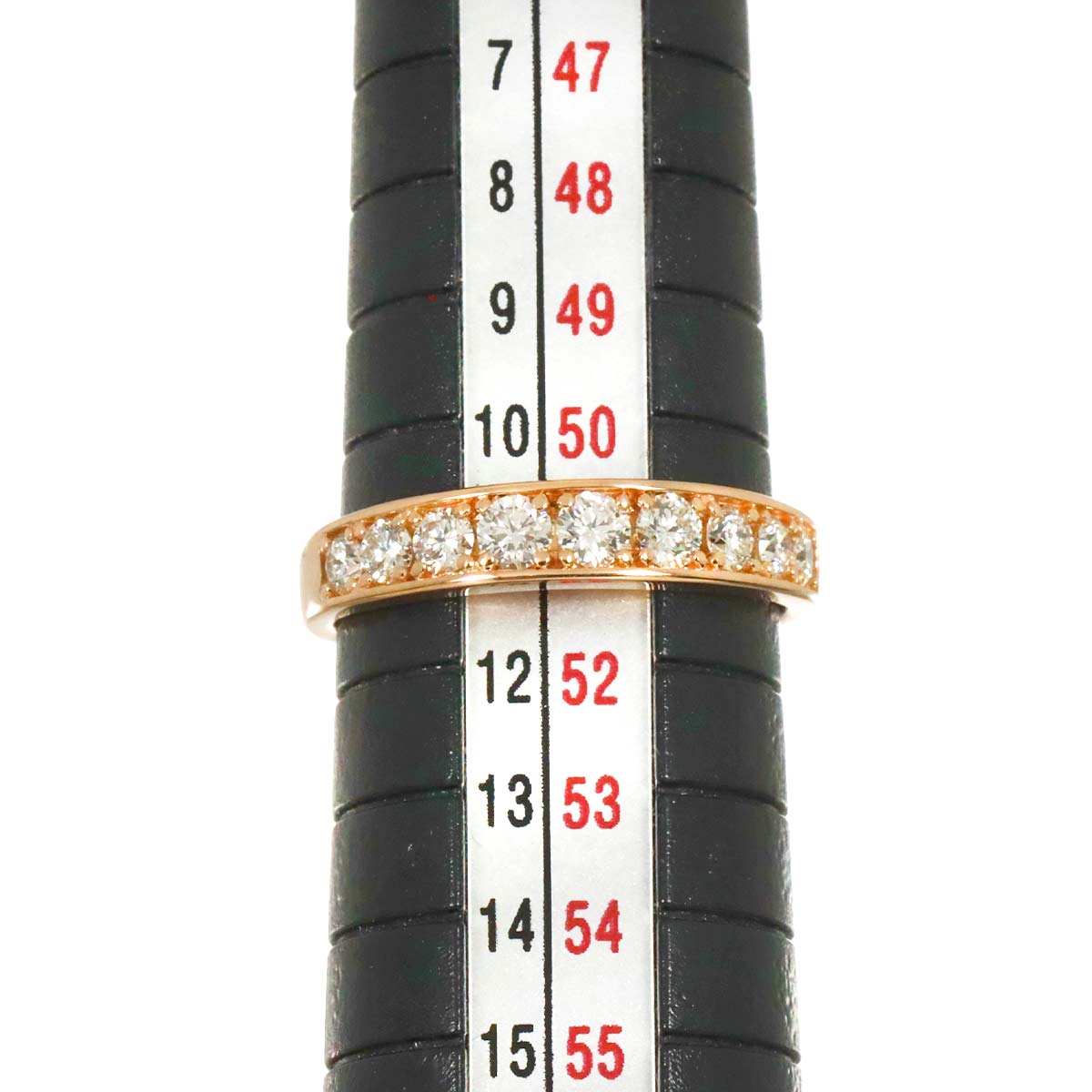 Diamond 0.519ct Ring 18K PG Pink Gold 750 Size5.5-5.75(US)