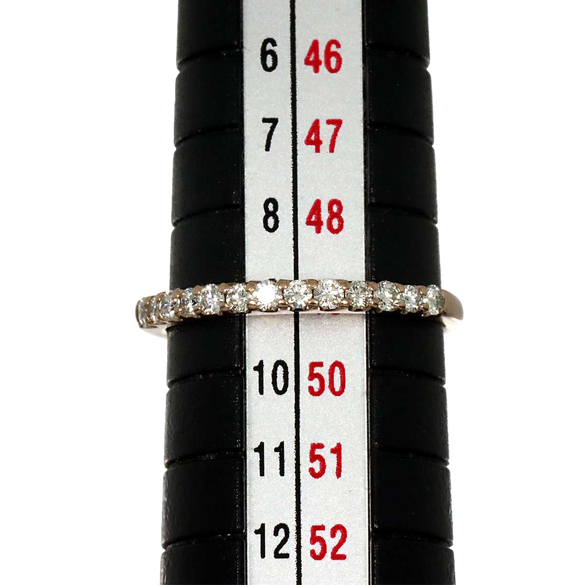 Diamond 0.23ct Ring 18K K18 PG 750 size4.75-5(US)