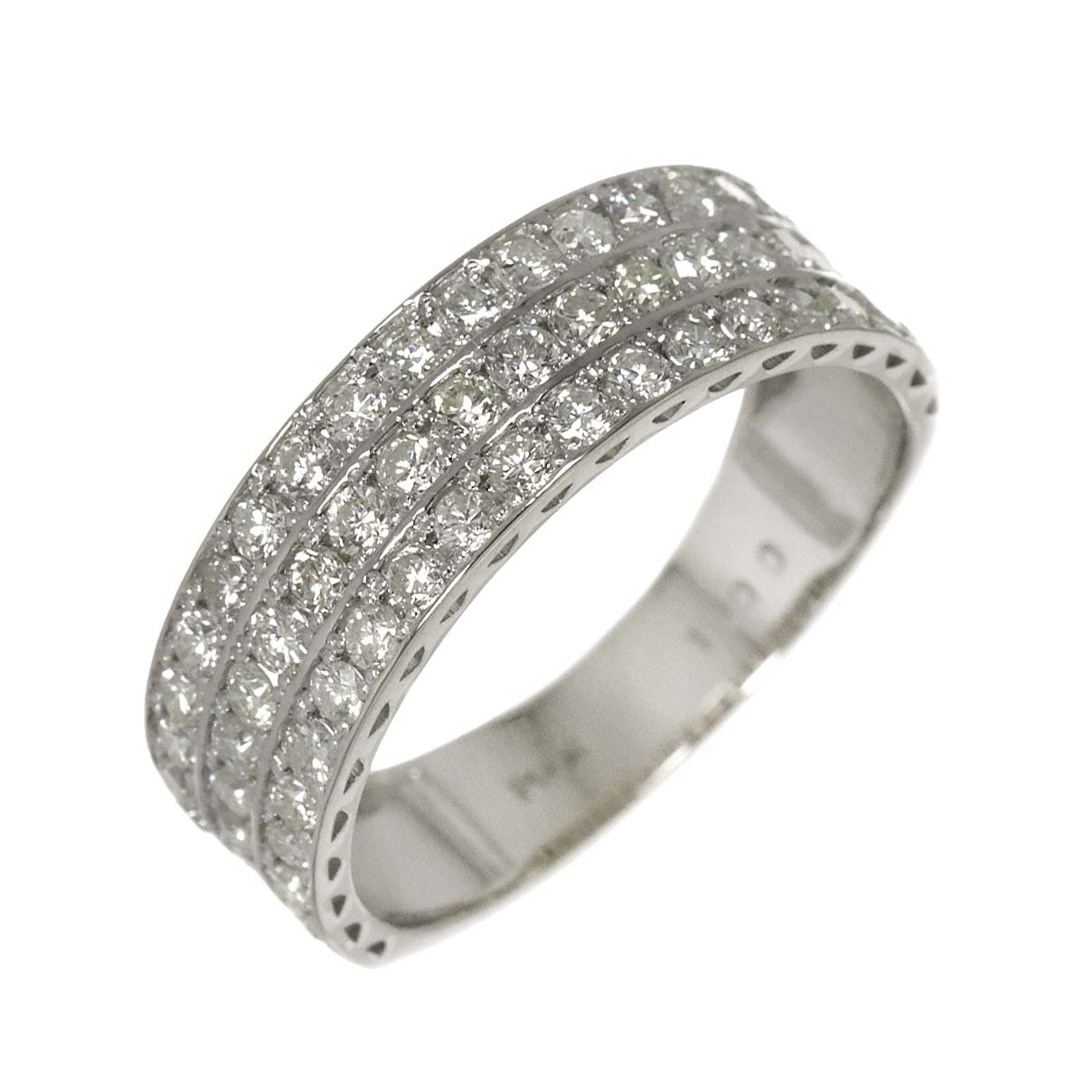 Diamond 1.00ct Ring Pt Platinum size6(US)