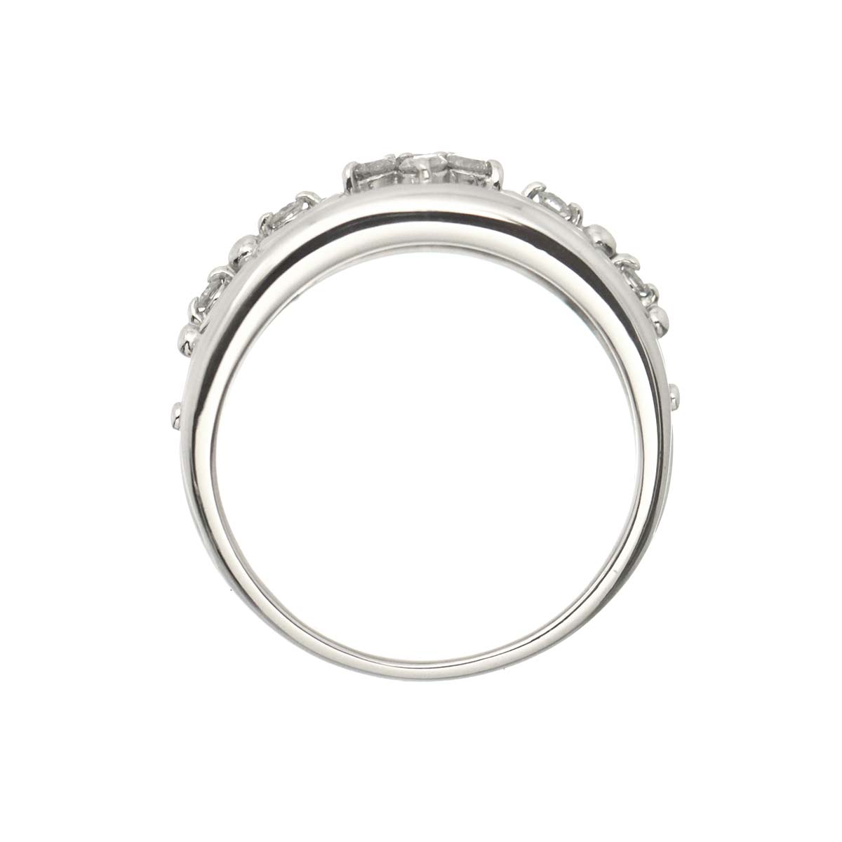 Diamond 0.31ct Ring Pt Platinum size6(US)