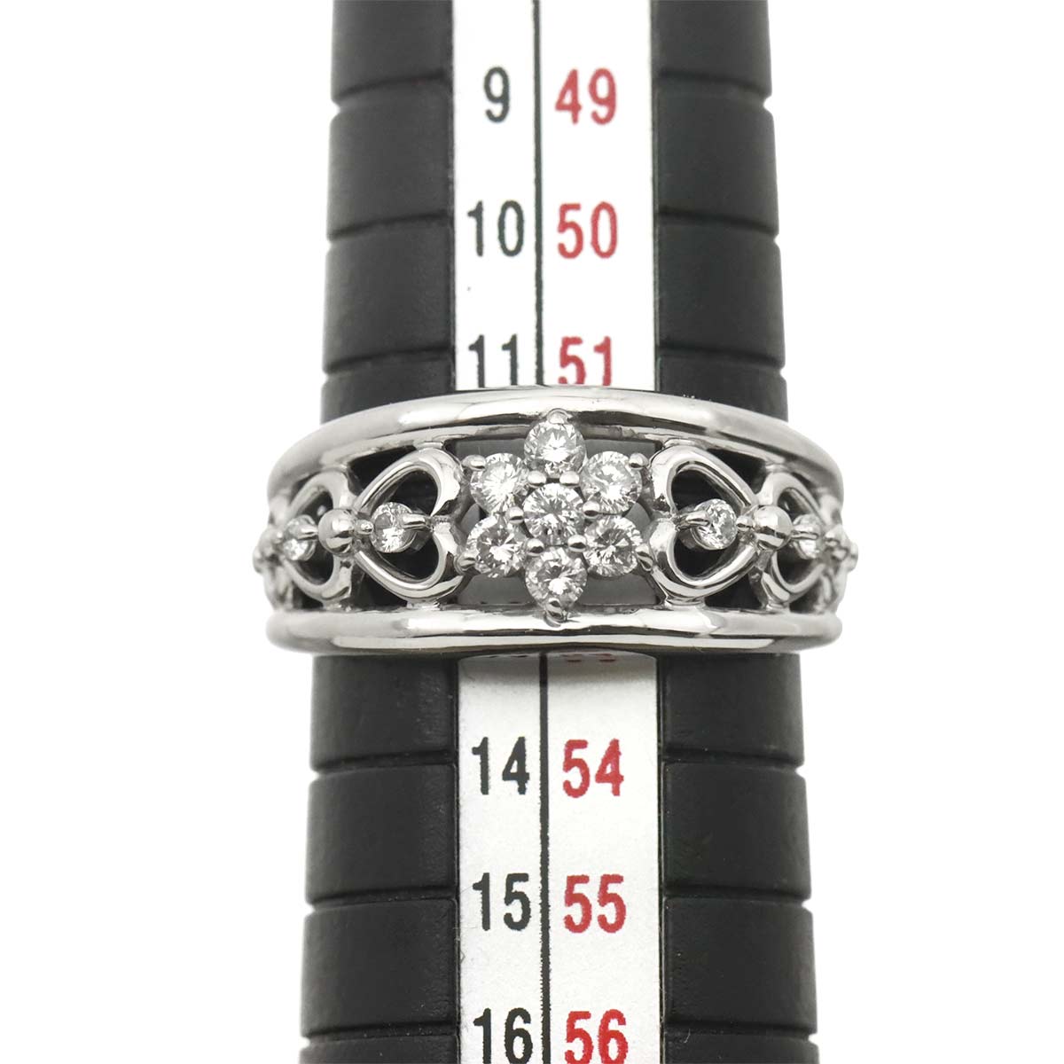 Diamond 0.31ct Ring Pt Platinum size6(US)