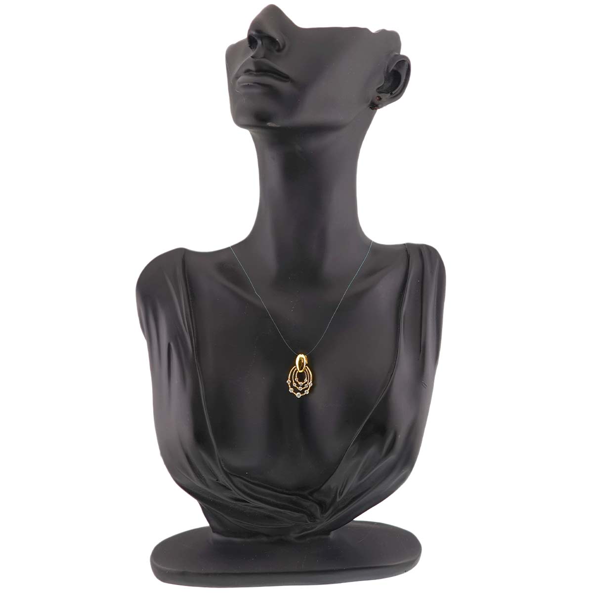 Diamond 0.50ct Pendant 18K YG Yellow Gold 750