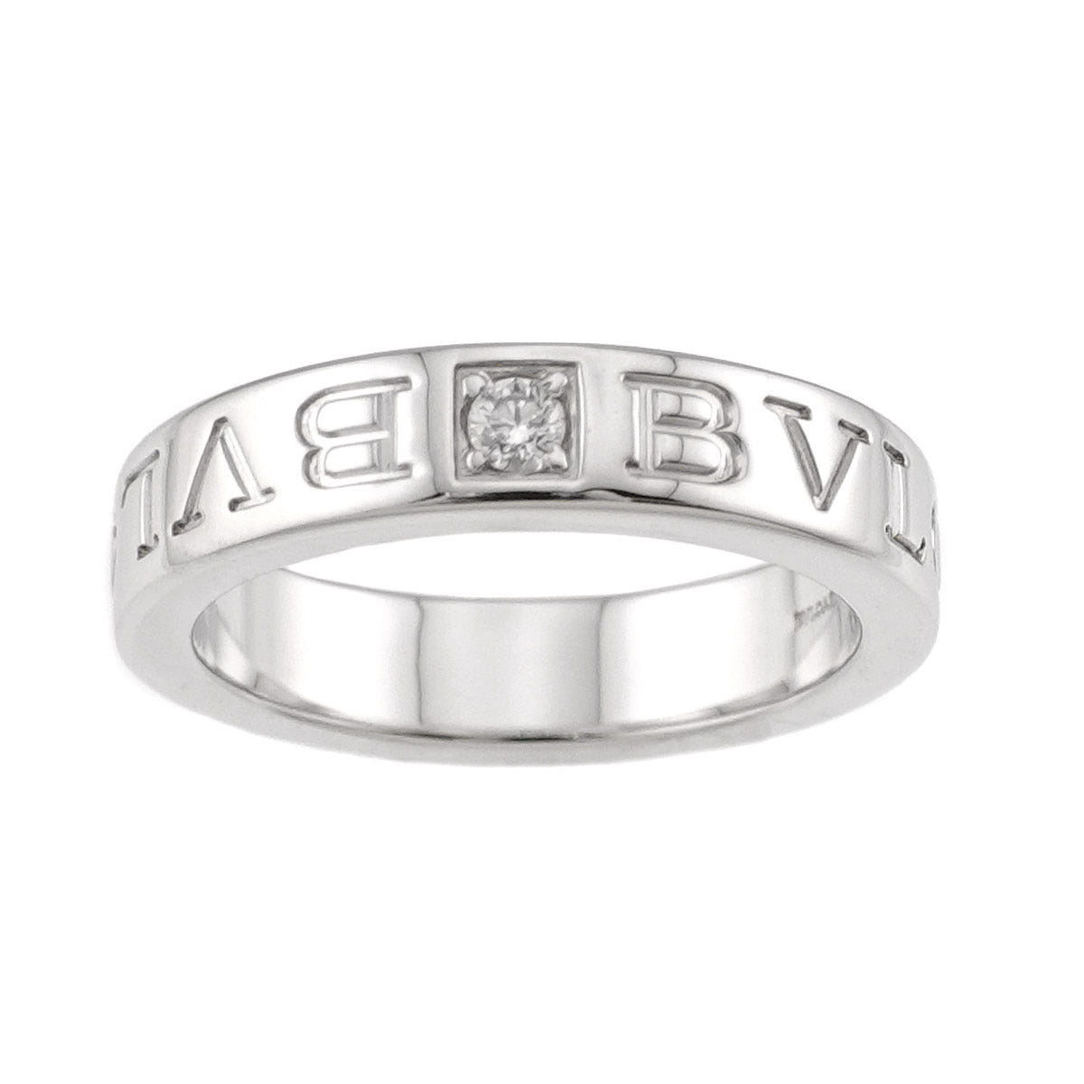 B-ZERO1 Diamond Ring 18K WG 750 size4.5(US)
