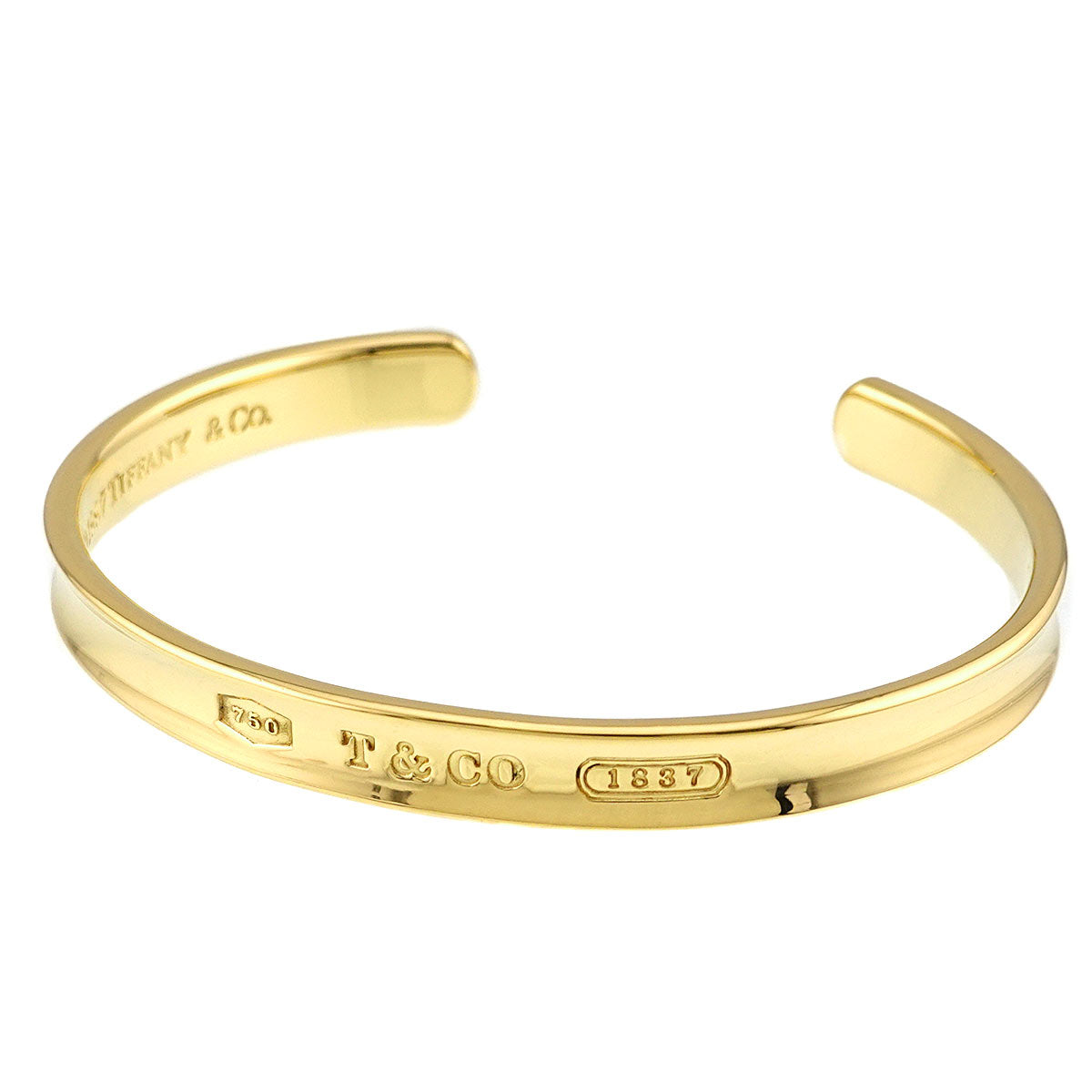 1837 Open Bangle Bracelet 18K Yellow Gold 750