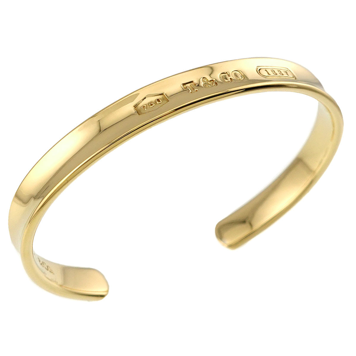 1837 Open Bangle Bracelet 18K Yellow Gold 750