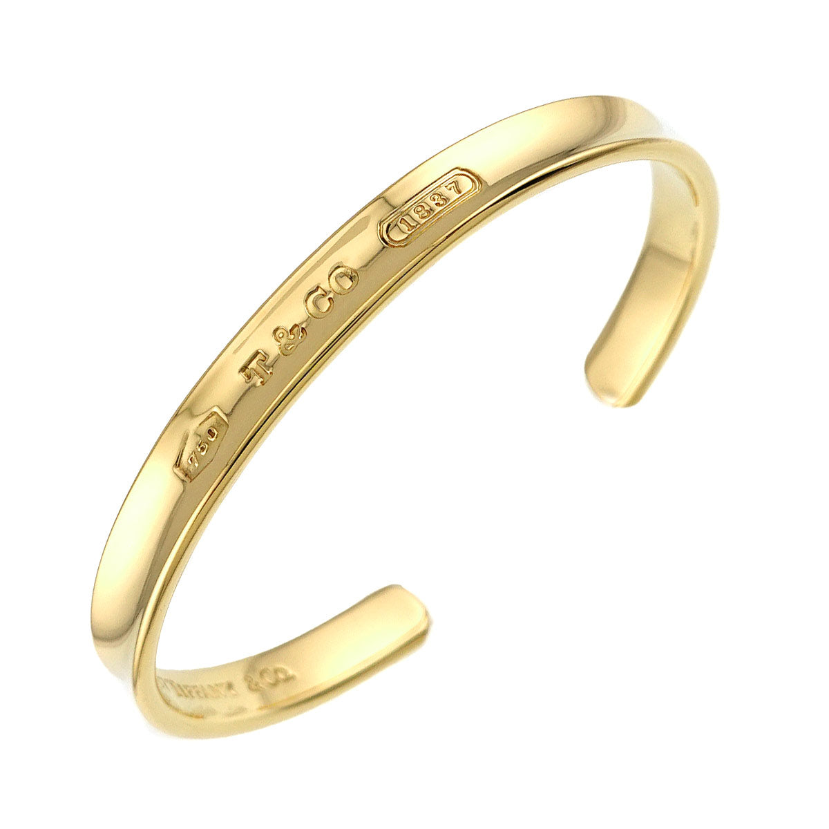 1837 Open Bangle Bracelet 18K Yellow Gold 750