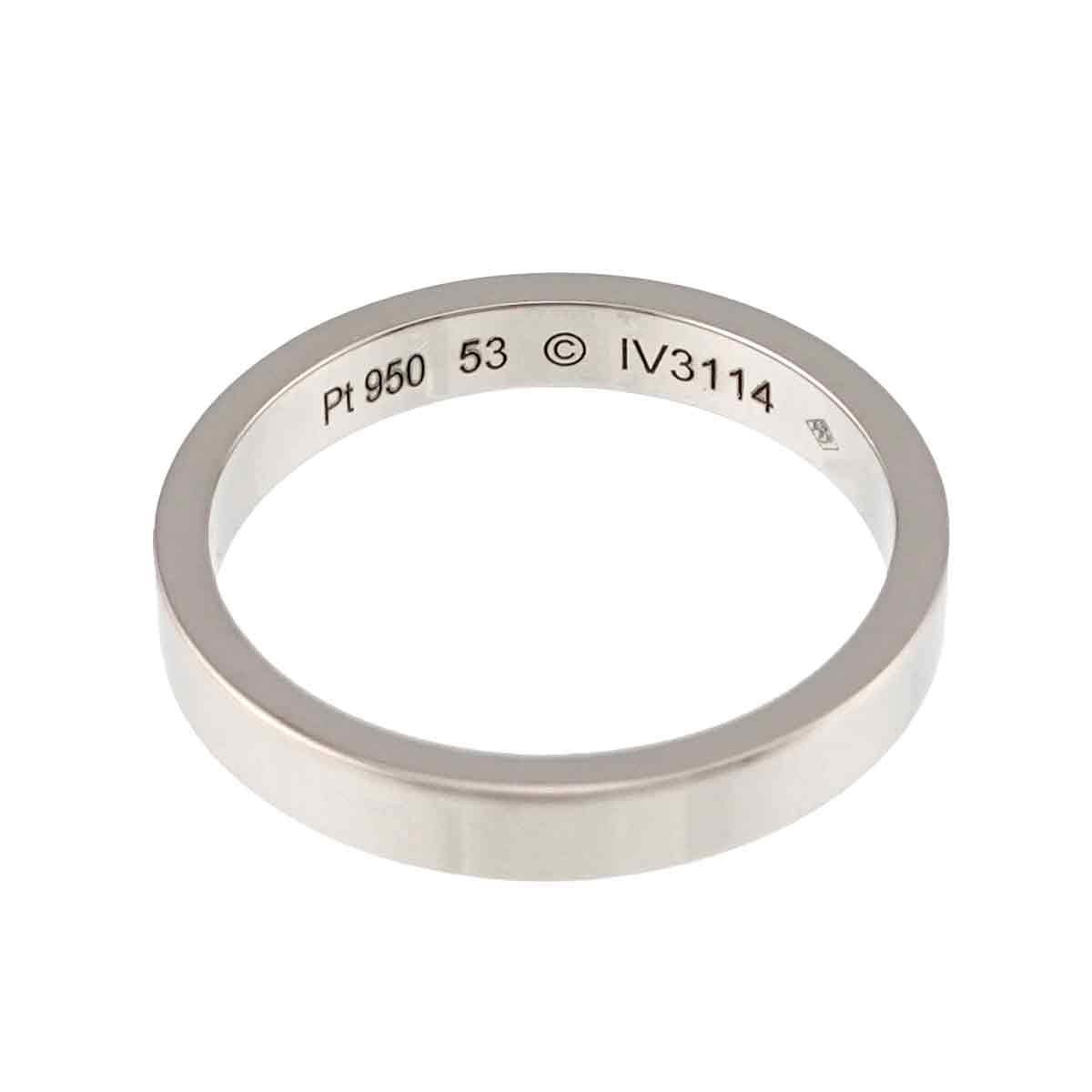 C de Ring Pt Platinum size53 6.25-6.5(US)