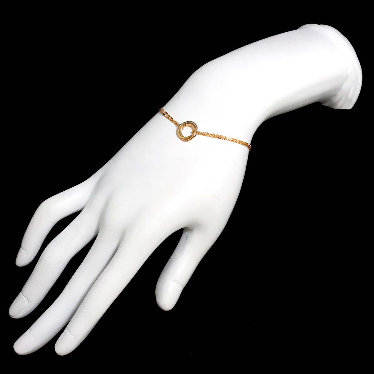Trinity Bracelet 18K YG WG PG 750