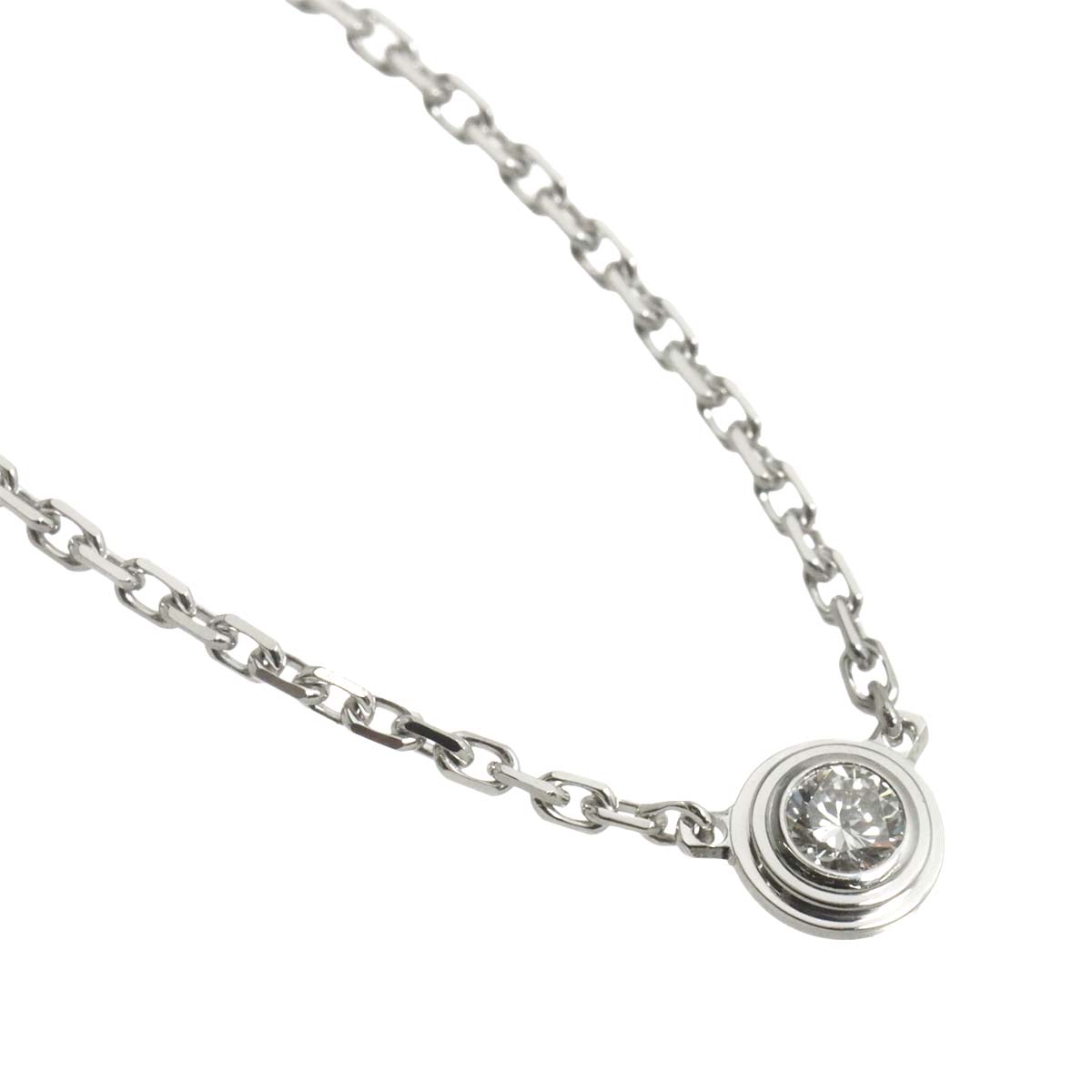 d Amour XS Necklace Diamond Necklace 18K WG 750