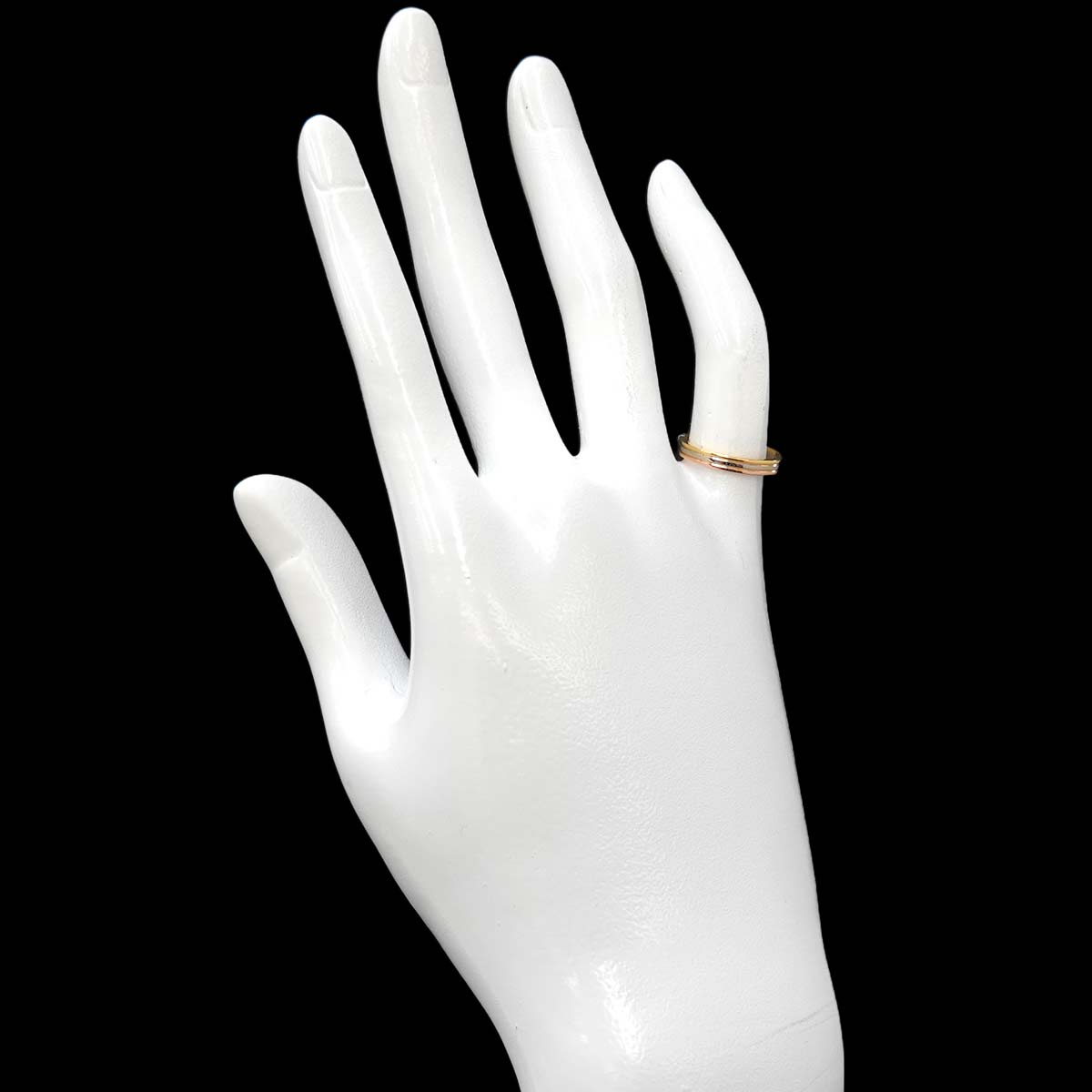 Vendome Ring 18K YG WG PG 750 size47 4(US)