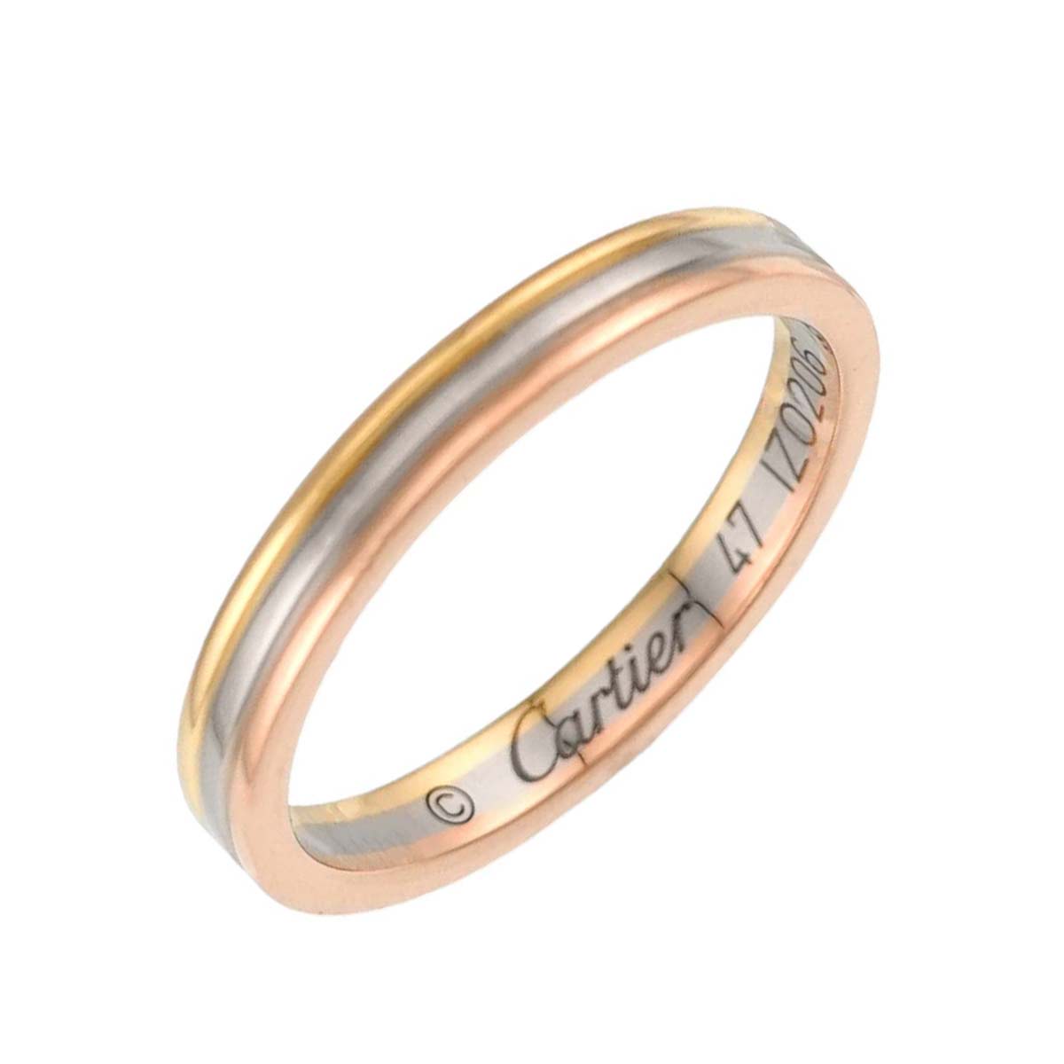 Vendome Ring 18K YG WG PG 750 size47 4(US)