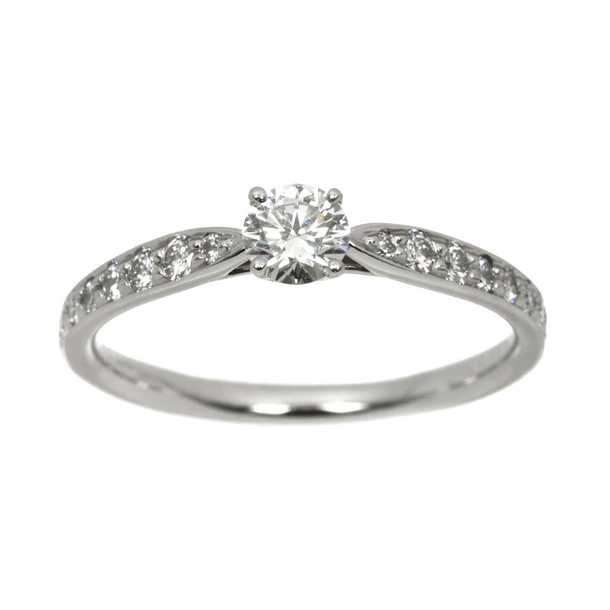 Harmony Diamond 0.22ct Ring Pt Size4.75-5(US)
