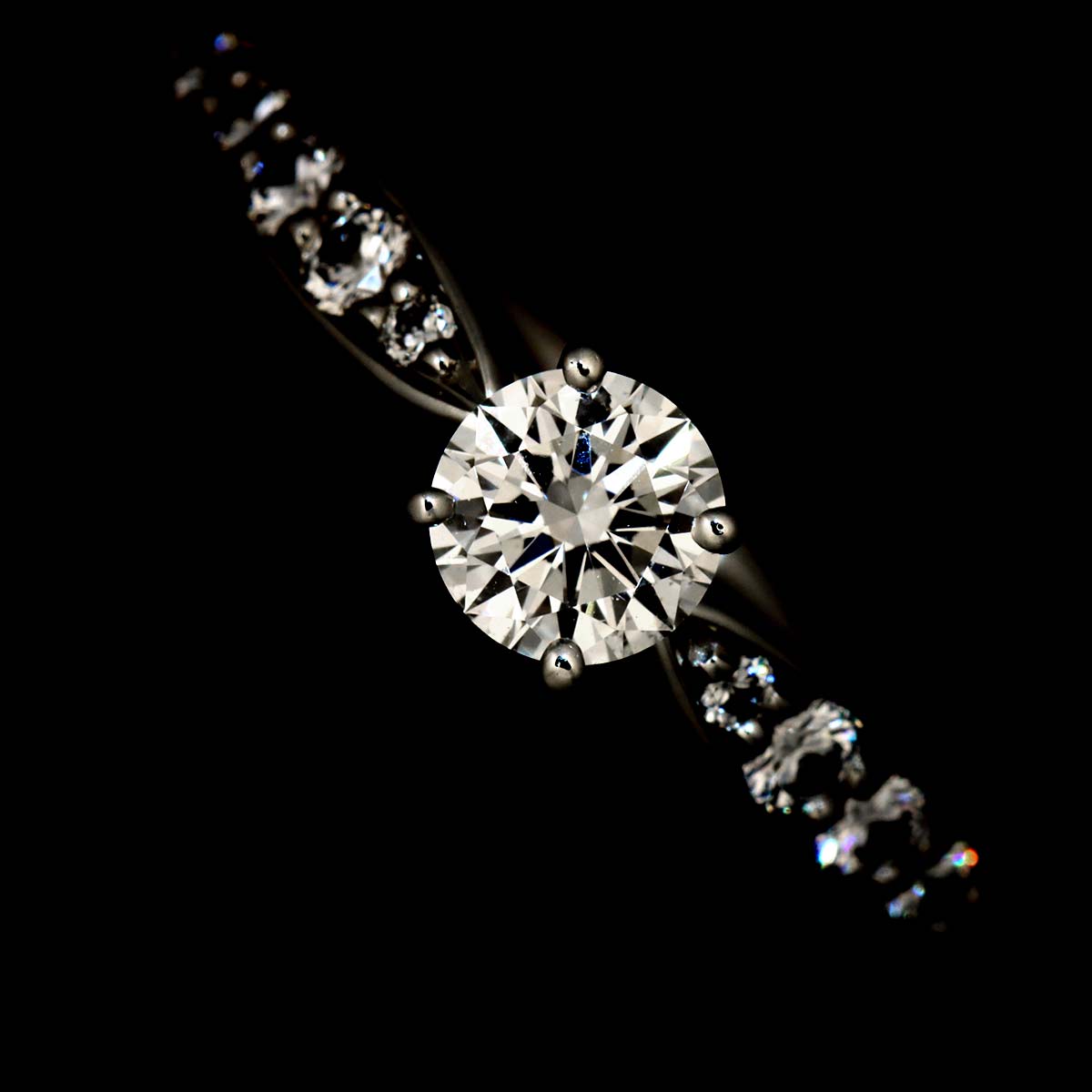Harmony Diamond 0.22ct Ring Pt Size4.75-5(US)