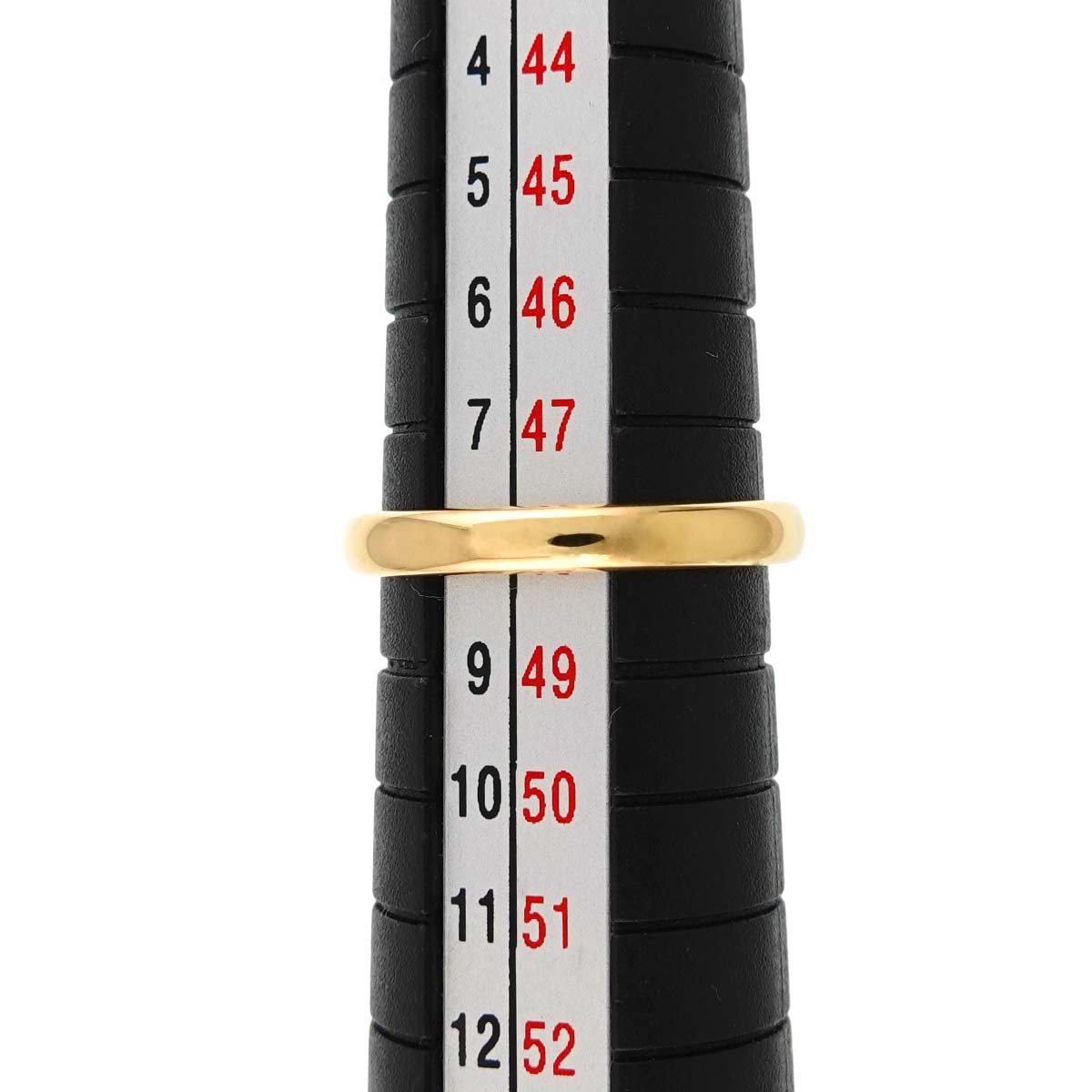 Stacking Band Ring 18K Yellow Gold 750 Size4.5(US)