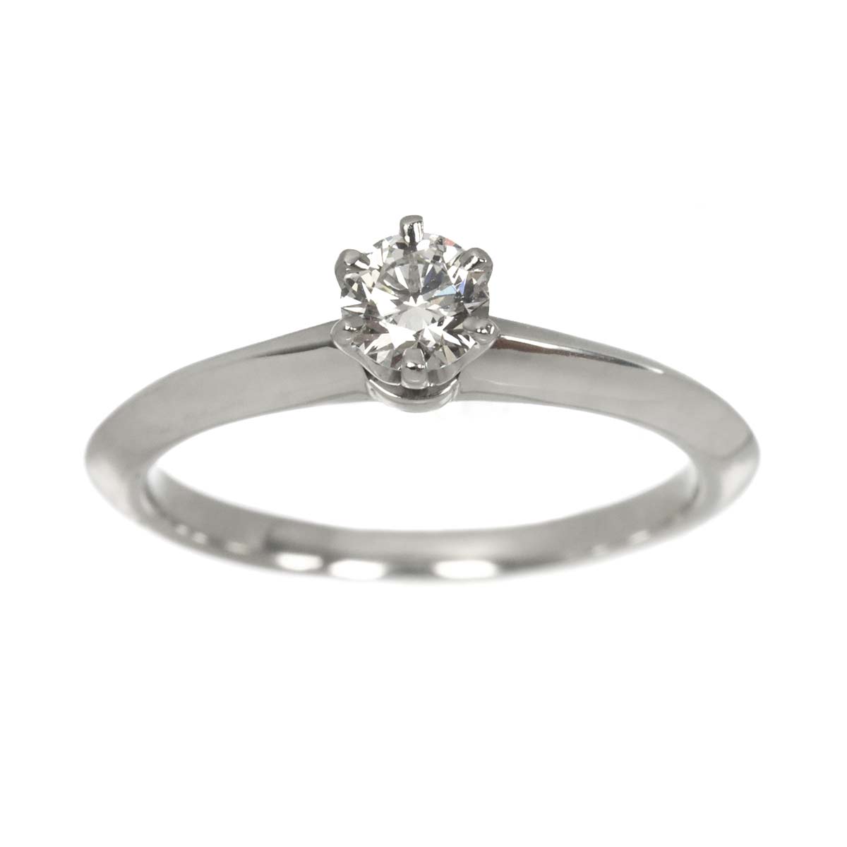 Diamond 0.25ct Ring Platinum Size4.5(US)