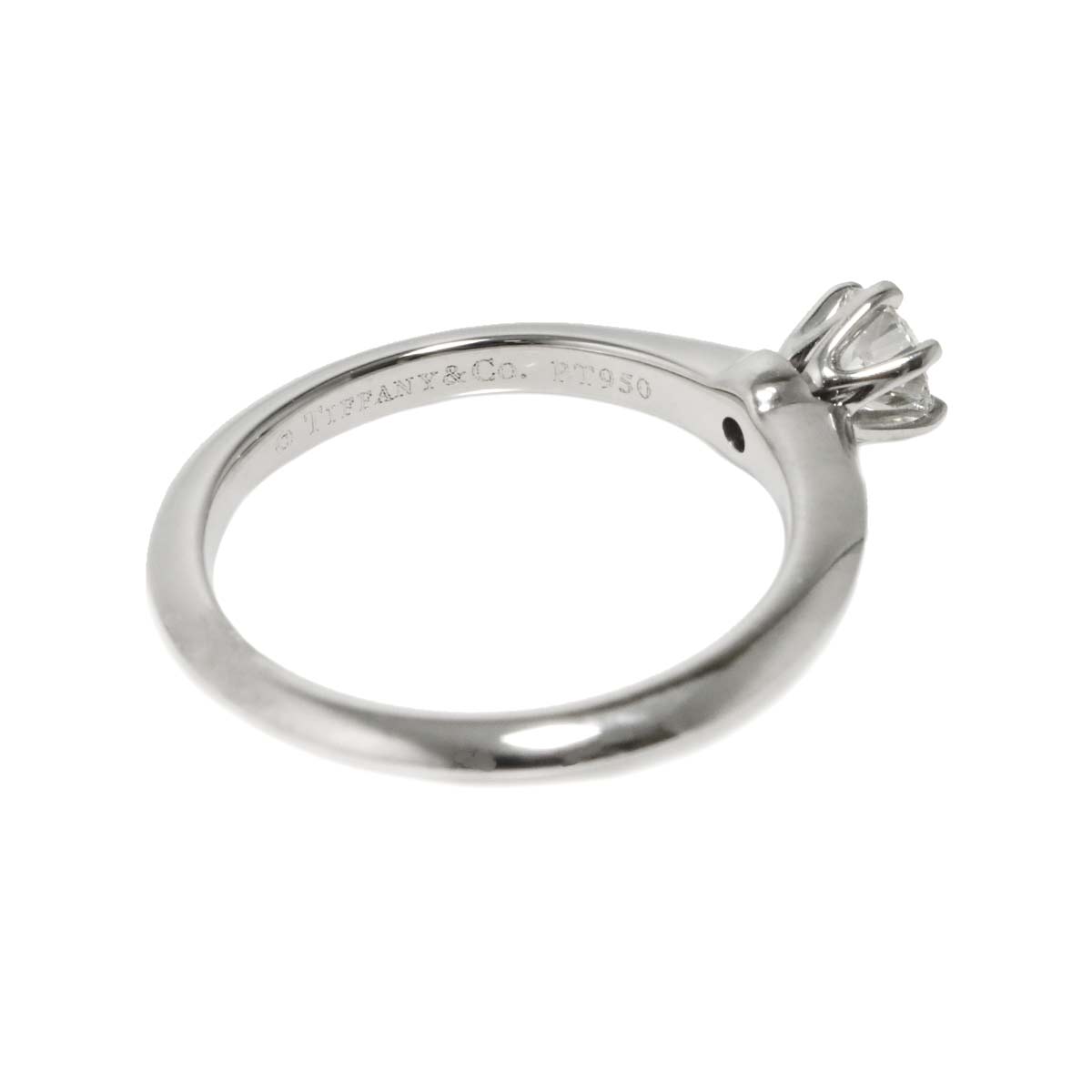 Diamond 0.25ct Ring Platinum Size4.5(US)