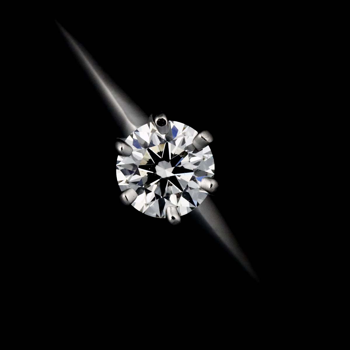Diamond 0.25ct Ring Platinum Size4.5(US)