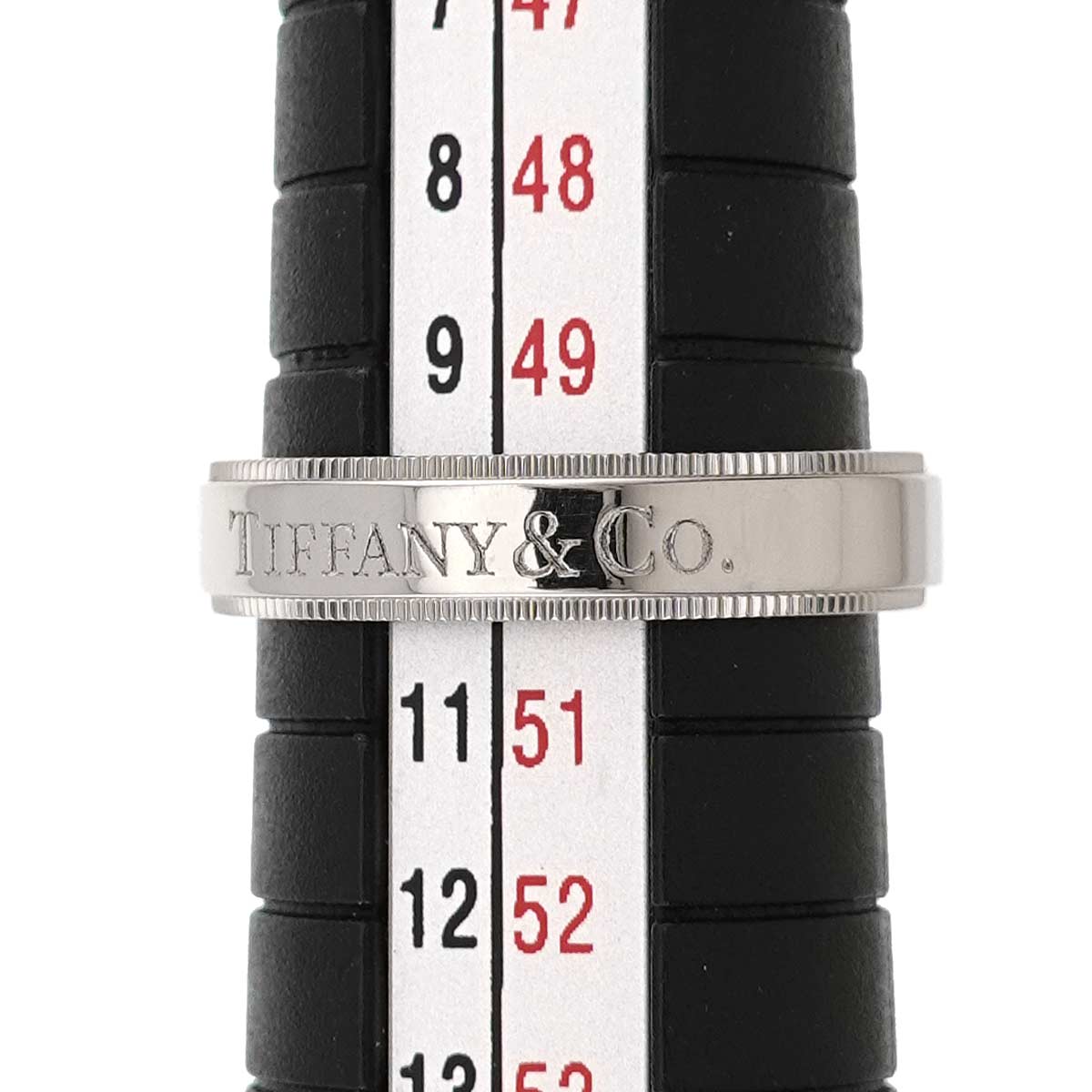 Milgrain Band Ring Pt Platinum Size5.25(US)