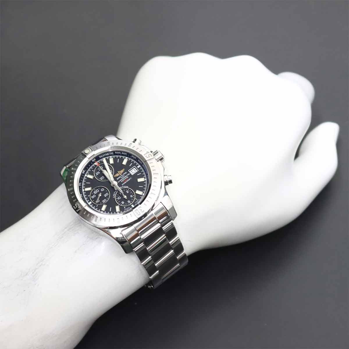 Colt A13388 Chronograph Date Black Dial Mens Watch