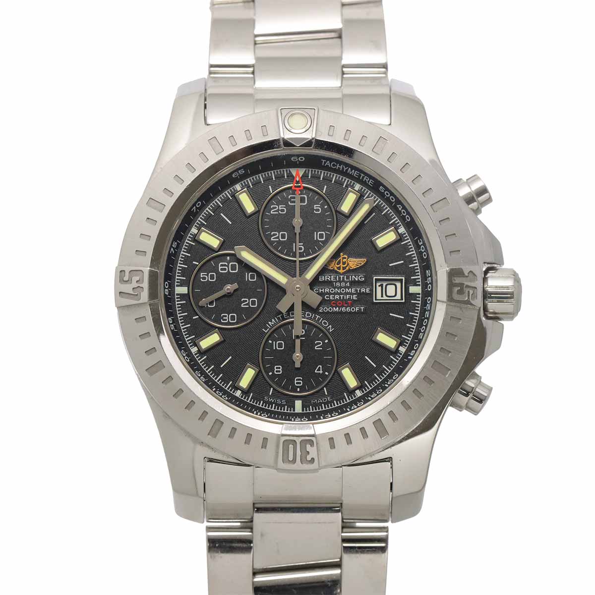 Colt A13388 Chronograph Date Black Dial Mens Watch