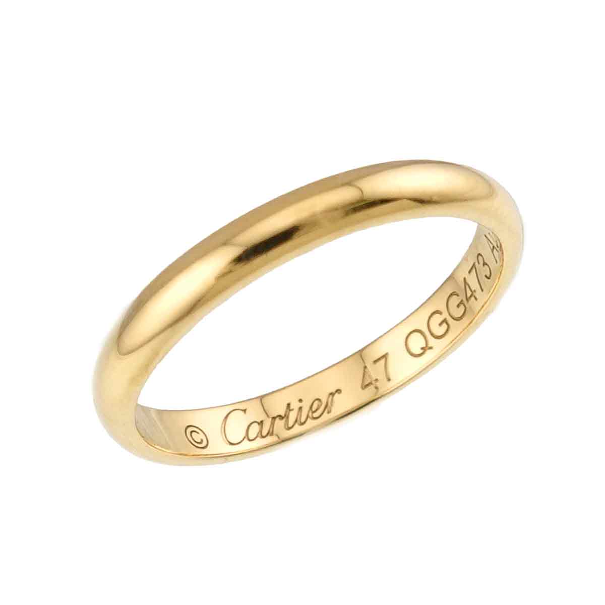 1895 Classic Band Ring 18K YG 750 size47 4(US)