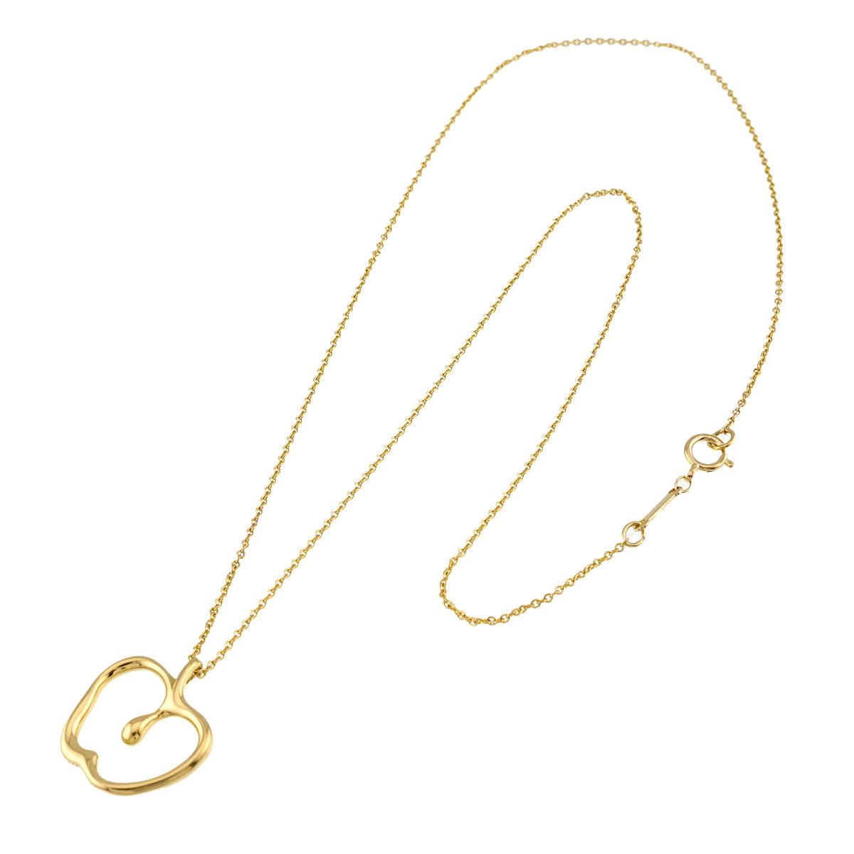 Apple motif Necklace 18K Yellow Gold 750