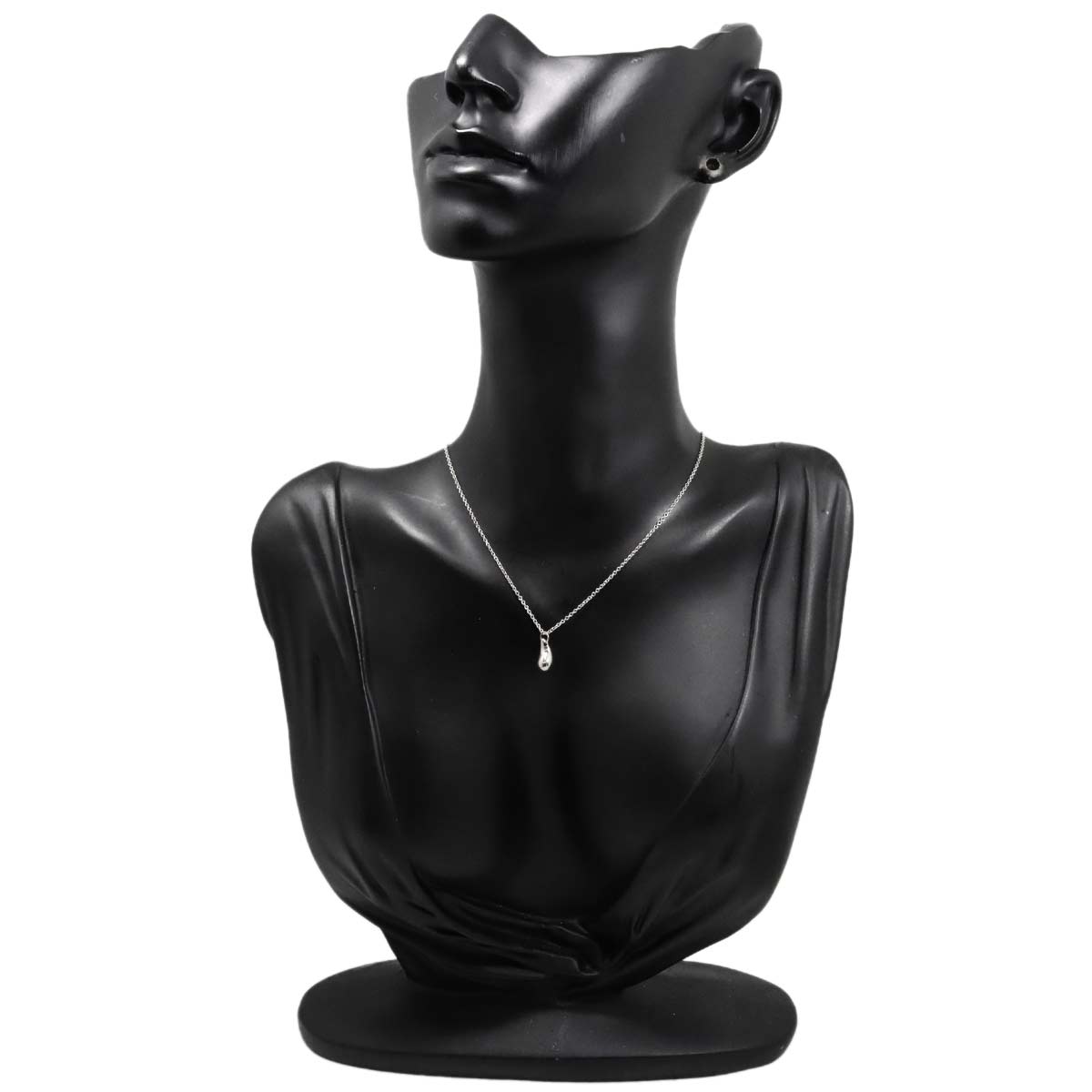 Teardrop Necklace Platinum