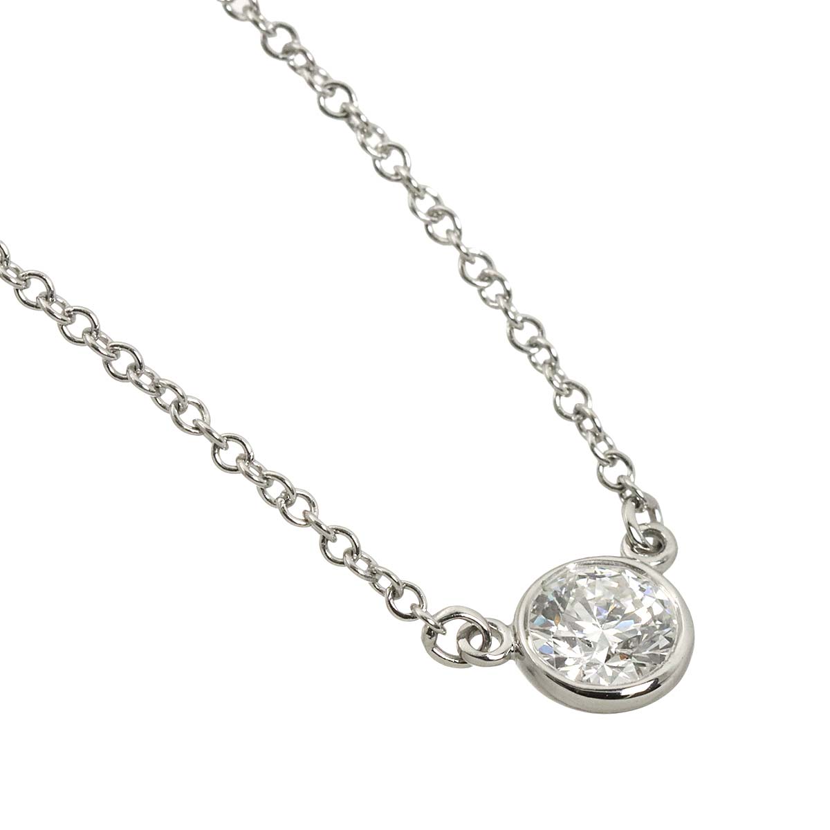 By The Yard Diamond Necklace Platinum