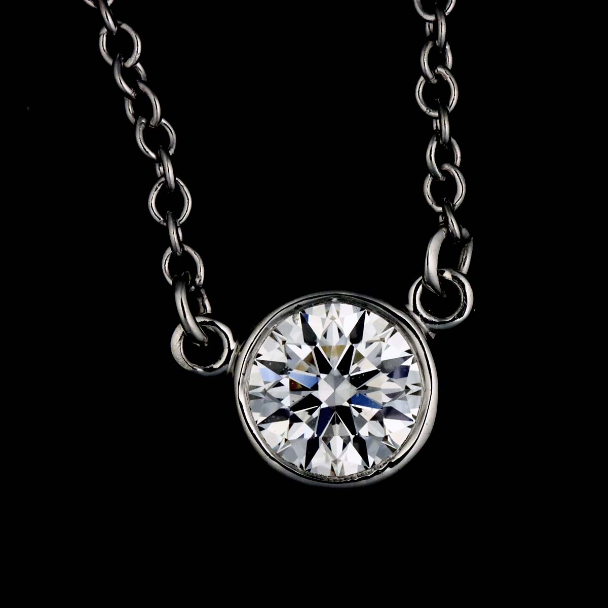 By The Yard Diamond Necklace Platinum