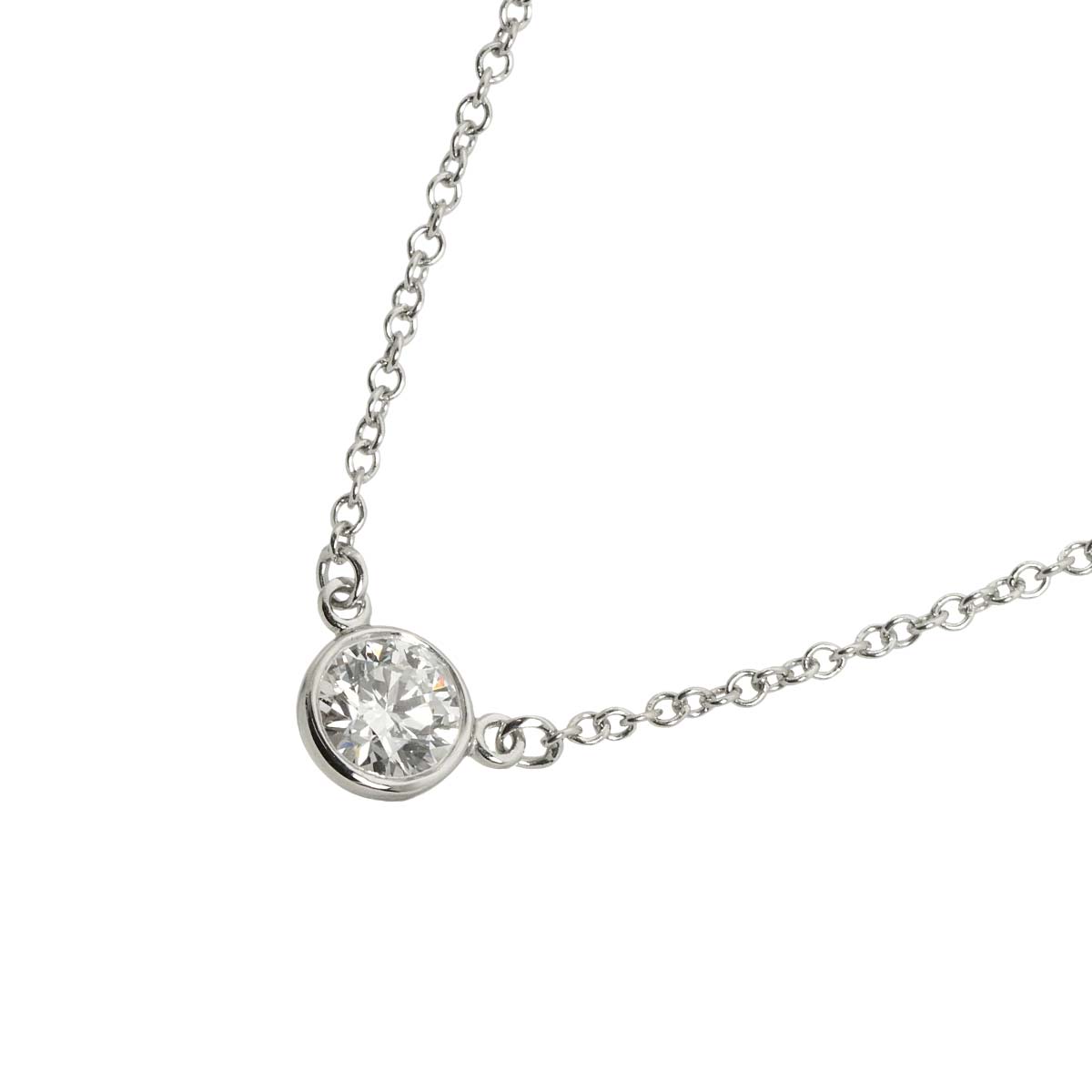 By The Yard Diamond Necklace Platinum