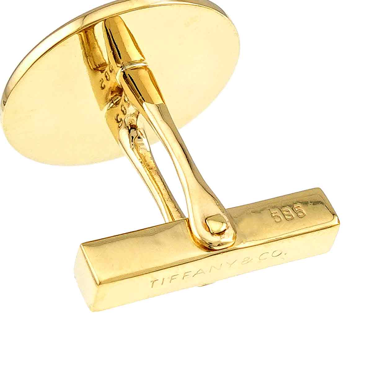 cuff links 14K Yellow Gold 585