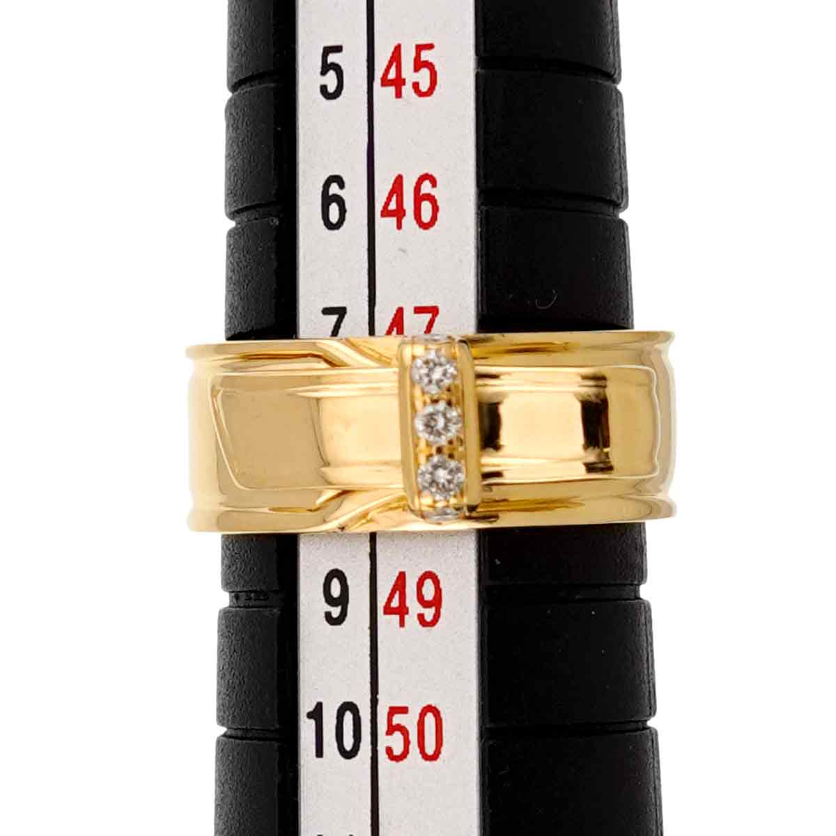 Artemis Diamond Ring 18K YG 750 Size49 4(US)