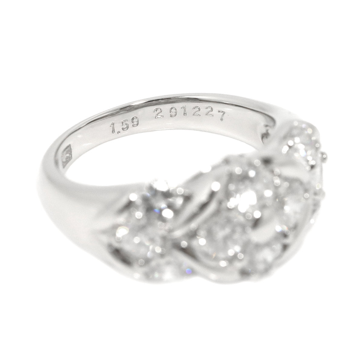 Diamond 1.59ct Ring Platinum Size5.25(US)
