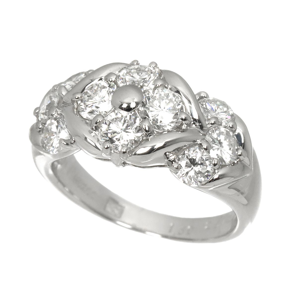 Diamond 1.59ct Ring Platinum Size5.25(US)