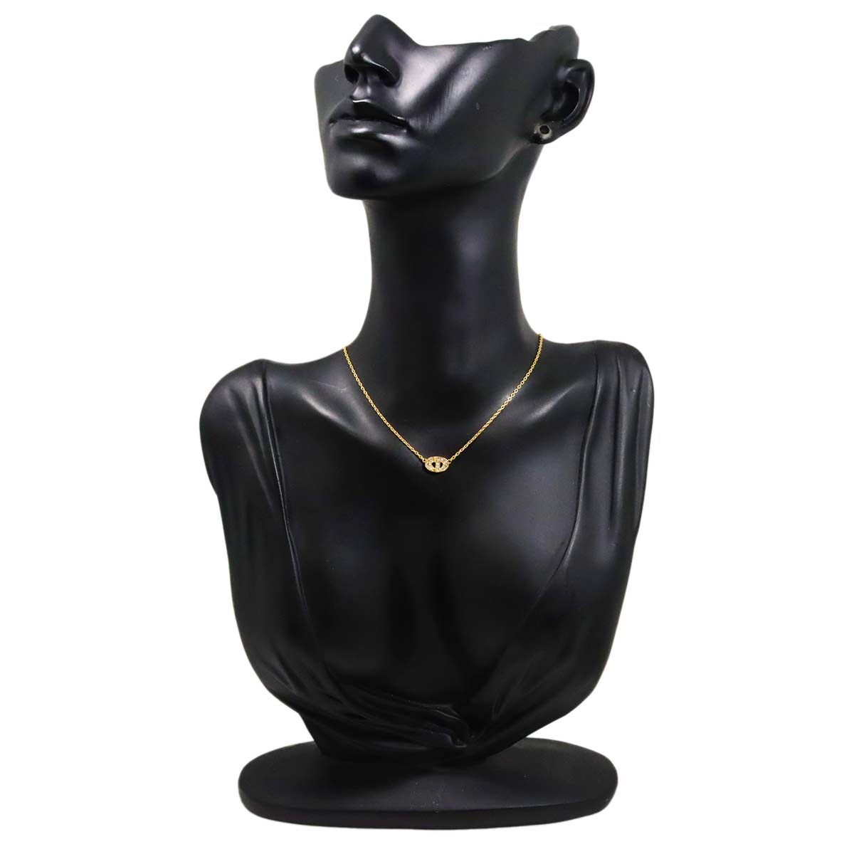 Diamond Necklace 18K Yellow Gold 750