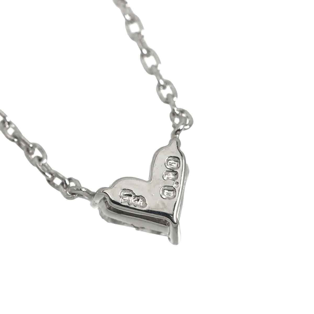 Diamond 0.10ct Necklace Pt