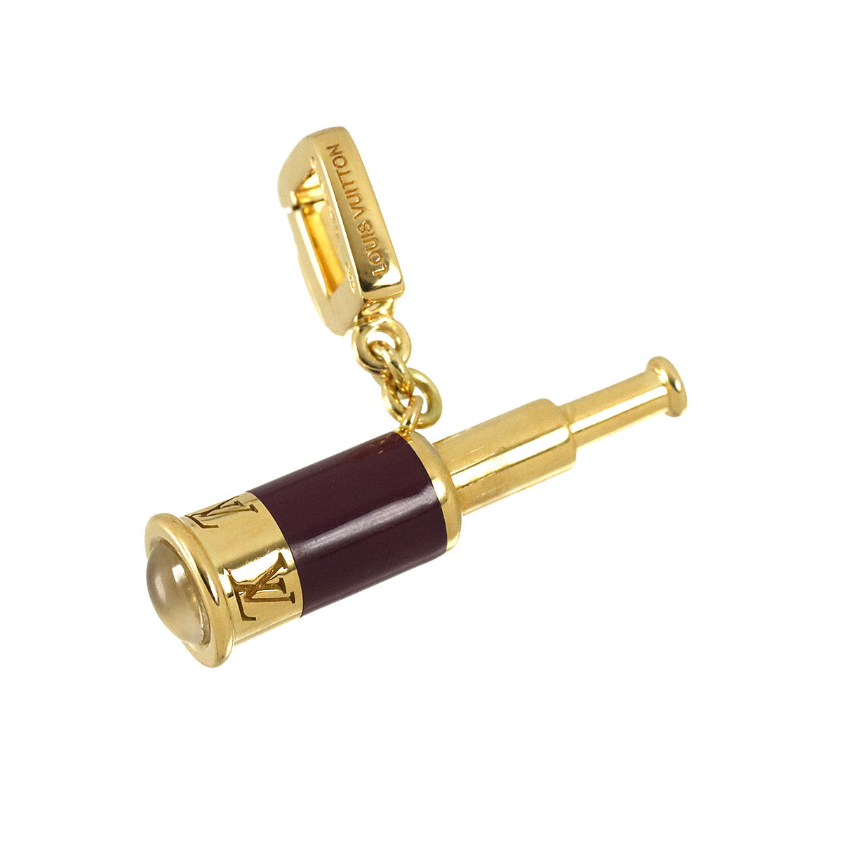 Enamel Pendant Top 18K Yellow Gold 750